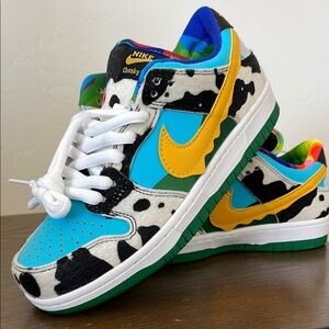 Nike Chunky Dunky Cow Print Sneakers